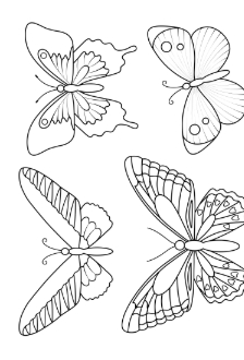 free butterfly printables