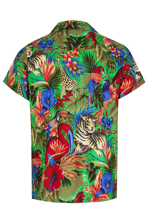 Green Jungle Hawaiian Shirt – Hawaiian Shirts Online